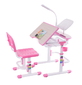 Детская парта-трансформер и стульчик FunDesk Colore Pink