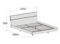 Кровать Виго 1600