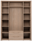 Вива 9 Шкаф 4-х дверный с ящиками без зеркала