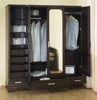 Шкаф для одежды 4-дверный - набор Селена-2