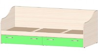 Кровать с ящиками Буратино - 2 цвета